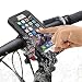 Produktbild Fahrrad Handyhalterung,SGODDE Outdoor Wasserdicht Hülle stoßfest Fahrrad-Lenker Handyhalter Wiege Klammer Mit 360 Grad drehbar für iPhone 6 Plus