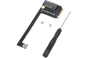 PLYISTY for Rog Ally Handheld 2230 to 2280 SSD Hard Drive Expansion Board, NVME M-Key NGFF M.2 PCIE 4.0 3.0 Adapter, Upgrade Converter Card 90 Degree Angled