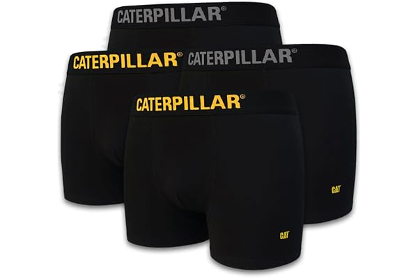 Caterpillar CAT Boxershorts svarta | storlekar M, L, XL, XXL, XXXL, 2XL, 3XL