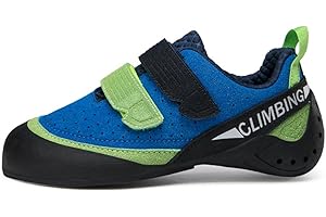 clofab Kletterschuhe Herren Damen universelle Trainingsschuhe Anfänger Klettern Indoor Bouldern Trainingsschuhe rutschfeste und atmungsaktive Kinder Kletterschuhe 32-44EU