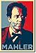 Produktbild Gustav Mahler Kunstdruck (Obama Hope Parodie) Hochglanz Foto Poster - Größe: 60 x 40 cm