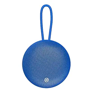 Noise Zest 3W Wireless Bluetooth Speaker, 8 hrs Playtime with TWS Pairing for Stereo Sound, Portable Speaker with Dual Equalizer (Bass & Normal Modes) - Cobalt Blue