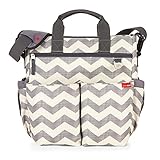 bolso cambiador skip hop Material resistente Skip Hop Pañalera Duo Signature Chevron
