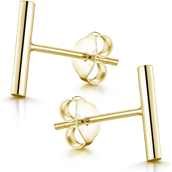 Treuheld® Ohrstecker Mit Matter Platte – Edelstahl, Rund, 7 Mm (Silber, Gold, Rosegold)