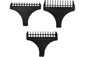 FRCOLOR Hair Clipper Guards Hair Clipper Combs Guides Cutting Guides 3mm 1.5mm 1mm Hair Clipper Attachment Limit Comb Set Hair Trimmer Attachments