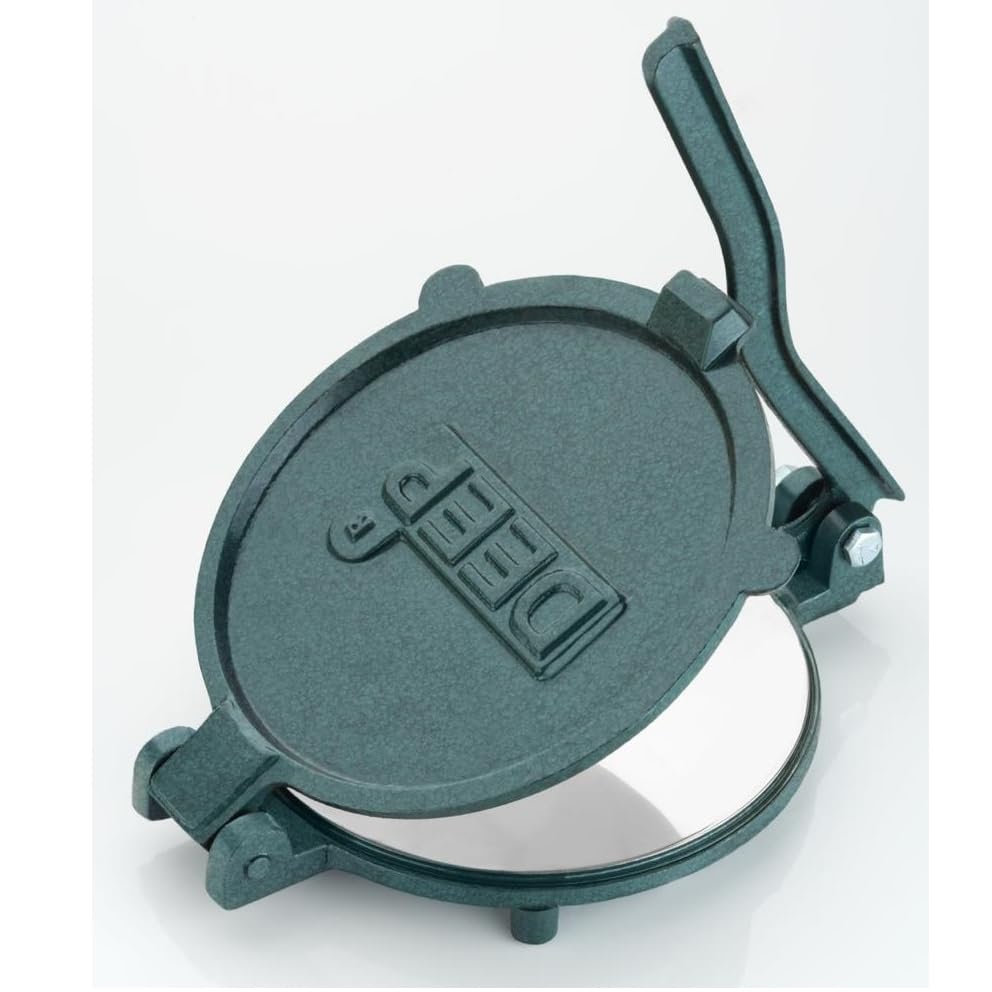 Esspy 6.3 inch Cast Iron Manual Puri Maker | Poori Press | Empandas & Pathiri Press | Dough Press Machine Made With Stainless