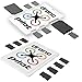 Price comparison product image DiMeCard-SD & micro8 DRONE PILOT microSD + SD Memory Card Holders COMBO PACK (ultra thin credit card size safe storage case organizer for DJI Phantom drone quadcopter extreme sports action cams