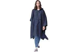 CLIMA bisetti Outfit - Poncho Impermeable Plegable Multiusos - Talla única - Unisex