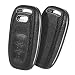 Produktbild Autoschlüssel Hülle Audi,Leder Schlüsselhülle für Audi A5 A6 A6L A7 A8 S6 S8 Q5 SQ5 RS6 RS7 R8 Keyless Zubehör[VerpackungMEHRWEG]