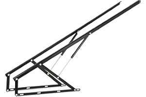 VEVOR BuoQua Pneumatic Storage Bed Lift Mechanism 132lbs Heavy Duty Gas Spring Bed Storage Lift Kit Hydraulic bed mechanism for Box Bed Sofa Storage Space Saving DIY Project (5FT)