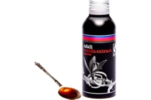 Ndali Vanilla Extract - Intense - Pure Vanilla Extract 100ml From Premium Vanilla Pods - Bourbon Style Vanilla Bean Extract for Home Cooking, Cakes, Essence, Desserts, Pudding & Baking
