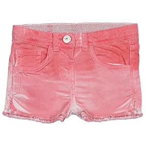 baby pink denim shorts