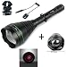 Produktbild Uniquefire UF1508 850NM IR Zoomable LED T75 Taschenlampe Torch + 67mm Kopf Kitset m. Einstellbarem Fokus Torch Infrarot , Nachtsicht f. Jagd