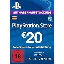 PlayStation Store Guthaben-Aufstockung 20 EUR [PS4, PS3, PS Vita PSN Code - deutsches Konto]