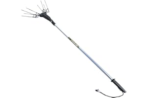 SYNERGY PROFESSIONAL LIFE Synergy Vibrator 6000 Plus – Vareador de Aceitunas Eléctrico Telescópico 500W 12–34V con Centralita – 3,3 m, Varillas de Carbono y Cable 17 m