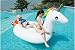 Produktbild Aufblasbare Einhorn, Pool-Einhorn, Riesigen aufblasbaren Einhorn, Float-Spielzeug, Pool schwimmen, Pool Float-Halterungen, PVC-aufblasbarer Schwebebett für 2-3 Personen, für Open Space für Allgemein /Erwachsene /Kinder, 275 cm, bis 200kg (Einhorn)