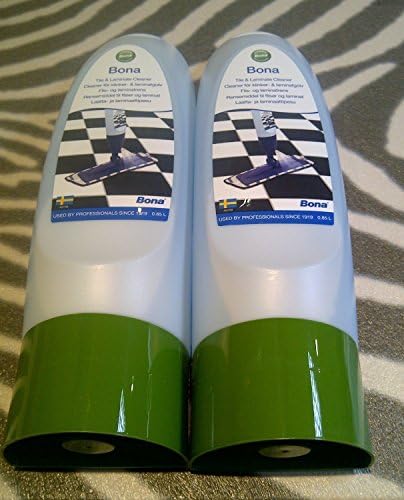 NFW Limited BONA REFILL FOR SPRAY MOP 0.85L x 2 BOTTLES OF TILE & LAMINATE HARDFLOOR CLEANER