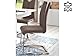 Produktbild Schwingstuhl Küchenstuhl Esszimmerstuhl Schwinger Stuhl "Kerrin II" (2-er Set) Cappuccino