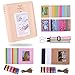 Produktbild KAKA Film Rahmen Bundles Set für HP Sprocket Portable Fotodrucker/Polaroid ZIP Mobiler Drucker/Polaroid Snap Instant Digitalkamera mit Album/Frames/Hängende Frames/Aufkleber - Weiß