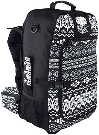Stylish 45L Carry-On Travel Packs Geometric Explorer