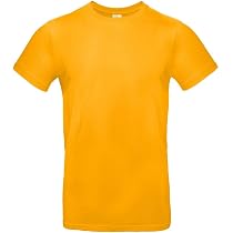 B&C Herren T-Shirt Single Jersey #E190 – Aus 100% Baumwolle, Rundhals, In Vielen Größen Erhältlich