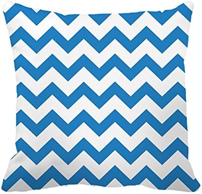 Yinggouen Blue and White Stripes Decorate For A Sofa Pillow Cover Cushion 45 x 45cm
