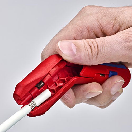 KNIPEX 16 95 01 ErgoStrip – Universal-3-in1-Kabelwerkzeug - 7
