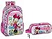 Produktbild Minnie Mousse Disney Rucksack 42x33x14 Schulrucksack + Schlamper Etui (115)