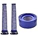 Price comparison product image Gotty 2 Pre Filter + 1 HEPA Post Filter kit for Dyson V7, V8 Animal And Absolute Cordless Vacuum,Replaces Part # Pre-Filter (96566101) and Post- Filter (96747801)