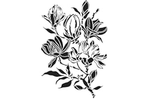 ‎IDEEN MIT HERZ Ideen mit Herz Laser-Kunststoff-Schablone | DIN A4 | Perfekt geeignet für Textilgestaltung, Wandgestaltung, Fenster, Papier, Scrapbooking, Kinder, Basteln, DIY (Magnolie)