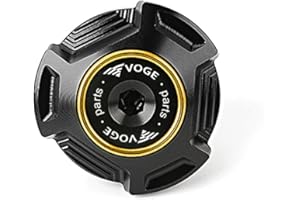 ZEXDDI Passend für Voge Valico 900 DSX DSX900 2024 DS900X 2025 CNC Aluminium Motorrad Motoröl Einfülldeckel Zubehör DS 900 X 900DSX Ölfilterstopfen Abdeckung (Gold)