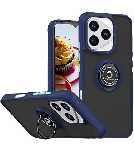 LeviDo Schutzhülle Für Honor 90 – Mit Slide-Kamera-Cover, Magnet Für Auto-Halterung Und Ring-Ständer, Silber