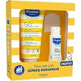 mustela G&uuml;neş Losyonu SPF50 200 ml + mustela Hydra Bebe 100 ml