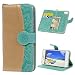 Produktbild Firemoon iPhone 7 Case, iPhone 8 (4.7 inch) Handy Hülle, Brieftasche Flip Case TPU Abnehmbar Magnethülle + Wallet Style Magnet Buckle Magnetic Protective Handy Cover