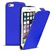Produktbild iPhone 6s Plus, 6 Plus PU Leder Hülle, Conie Mobile FlipCase, Klapptasche Handytasche Schutzülle Premium Fliptasche in Blau