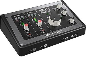 Solid State Logic SSL 2+ MKII USB 2x4 Audio Interface
