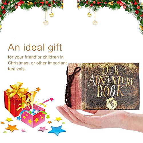 xiduobao Nuestra Mi   lbum de fotos de aventura Retro   lbum Recortes para DIY aniversario Anniversary   lbum de recortes    lbum de fotos    lbum de fotos de boda  Our adventure book  large