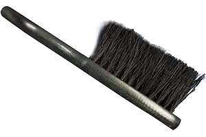 HEIBTENY Brosse de nettoyage compacte en bois pour cheminée avec poignée