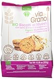 galletas veganas de avena y platano Con trigo italiano Probios La Via Del Grano Galletas con Muesli - 10 paquetes