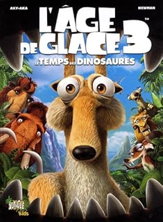 jaquette livre L'âge de glace 3 Le temps des dinosaures
