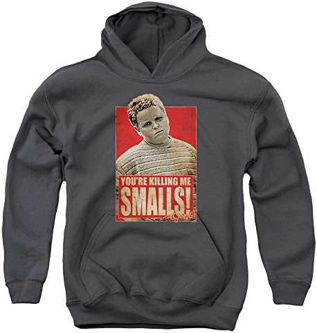 Sandlot Smalls Big Boys Pullover Hoodie Charcoal Md