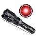Produktbild nktech nk-g1 Tactical Q5 LED 18650 Taschenlampe 250 Yard Long Range Jagd Wandern Camping Outdoor Indoor Taschenlampe Kopf Lampe rot Licht IP65 Wasserdicht