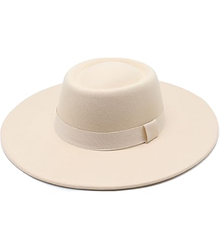 Fedora Filzhut Herren - Klassischer Trilby Mit Großer Krempe