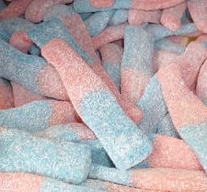 pink and blue bubblegum bottles