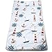 Produktbild Wolanim Face Hand Towel Lighthouse and Ship Bath Towel Multipurpose for Bathroom, Hotel, Gym and Spa