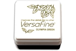 Versafine Small Ink Pads Versafine Tsukineko Encre pigmentée à séchage instantané Vert Olympia