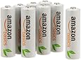 AmazonBasics Vorgeladene Ni-MH AA-Akkus - Akkubatterien (1.000 Zyklen, typisch 2000mAh, minimal 1900mAh) 8 Stck