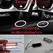 Price comparison product image 2pcs Car LED Door flash warning Ghost Shadow Light for RX300 RX330 RX350 IS250 LX570 lx470 lx460 is200 is300 ls400 plug and play installation