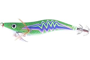 ARVALOLET Simulación Señuelos de Pesca Señuelo Calamar Jig Ganchos Pulpo Sepia Pesca Cebo Gancho Aparejos de Pesca Señuelo Calamar Gancho para Pesca para Agua Dulce Accesorios de Pesca Agua