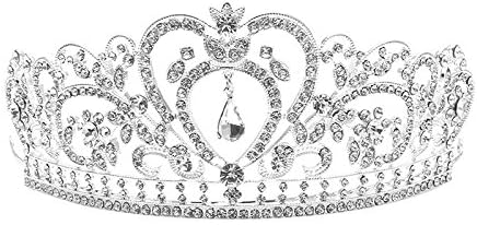 Simplelife Wedding Bridal Princess Rhinestone Tiara Crown Headband Women Hair Accessories